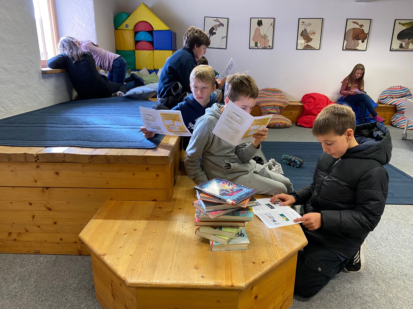 Bücherrallye Stadtbibliothek LL