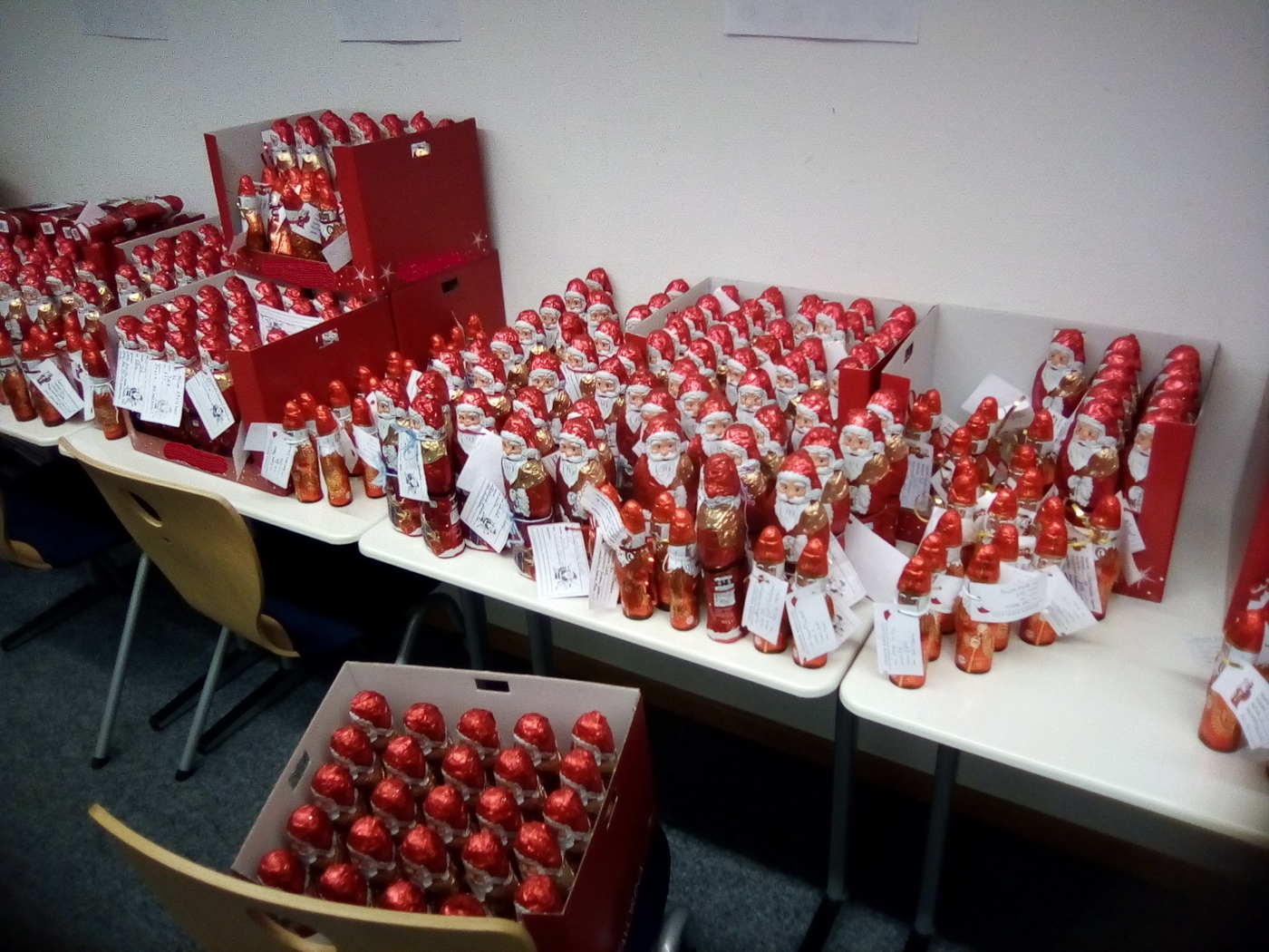 Dezember: Nikolausaktion