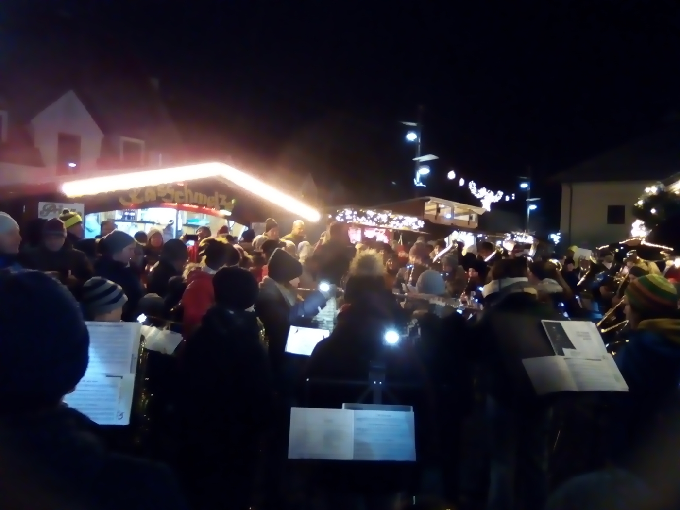 Blasorchester am Christkindlmarkt
