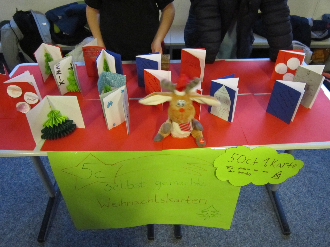 Weihnachtskarten-Stand
