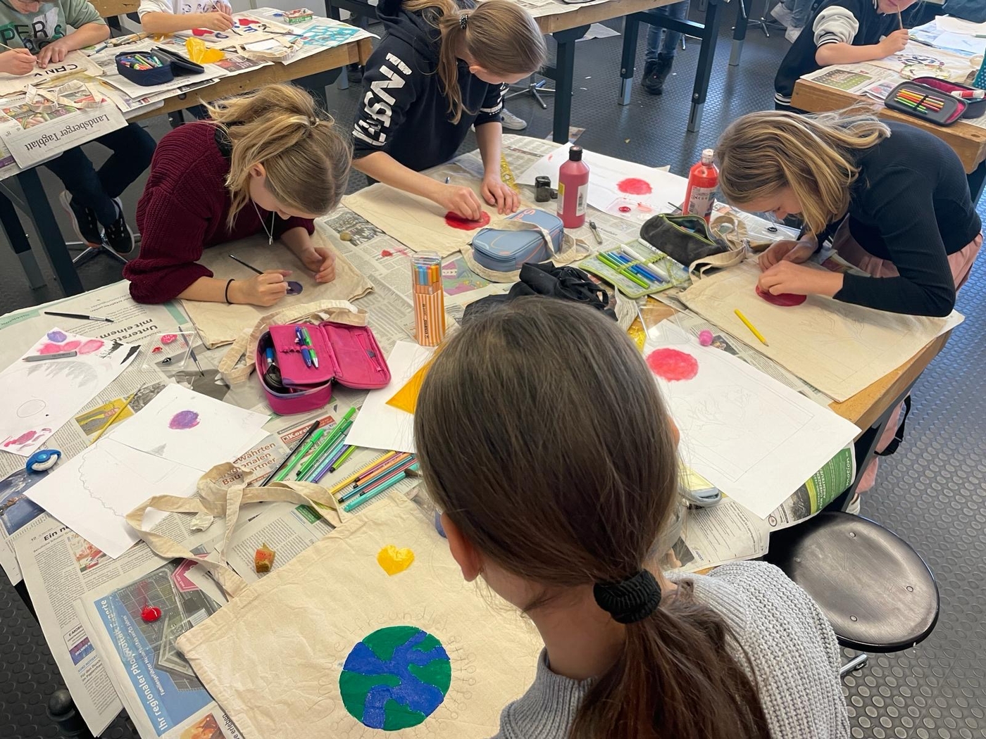 Einkaufstaschen gestalten