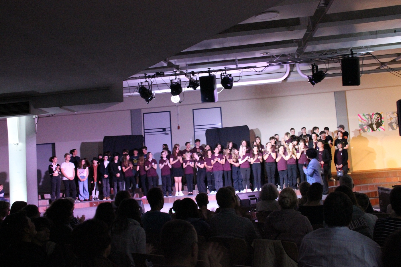 Alle Akteure am Ende des Konzerts