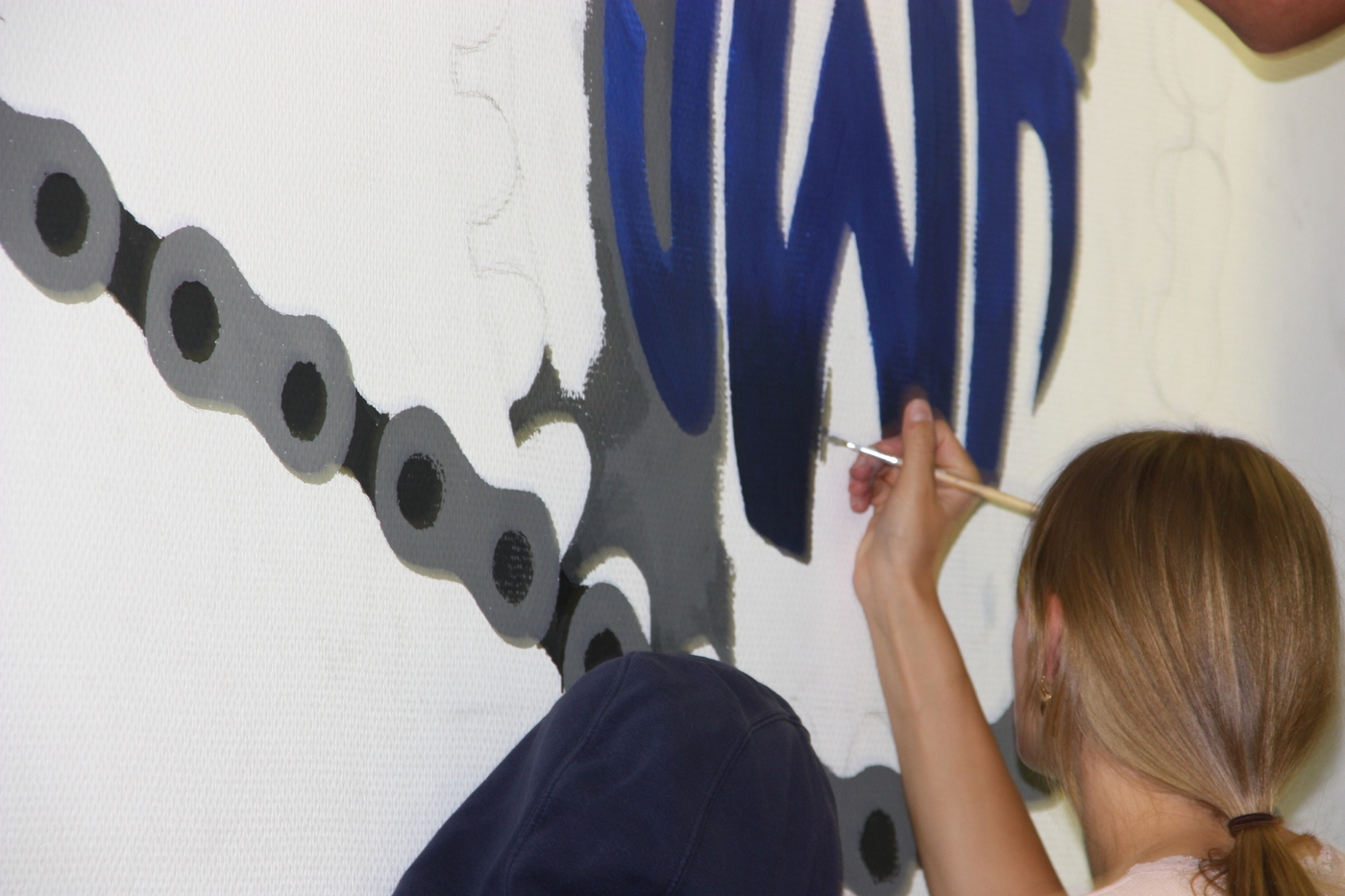 Johann Winklhofer Gemälde entsteht - 2