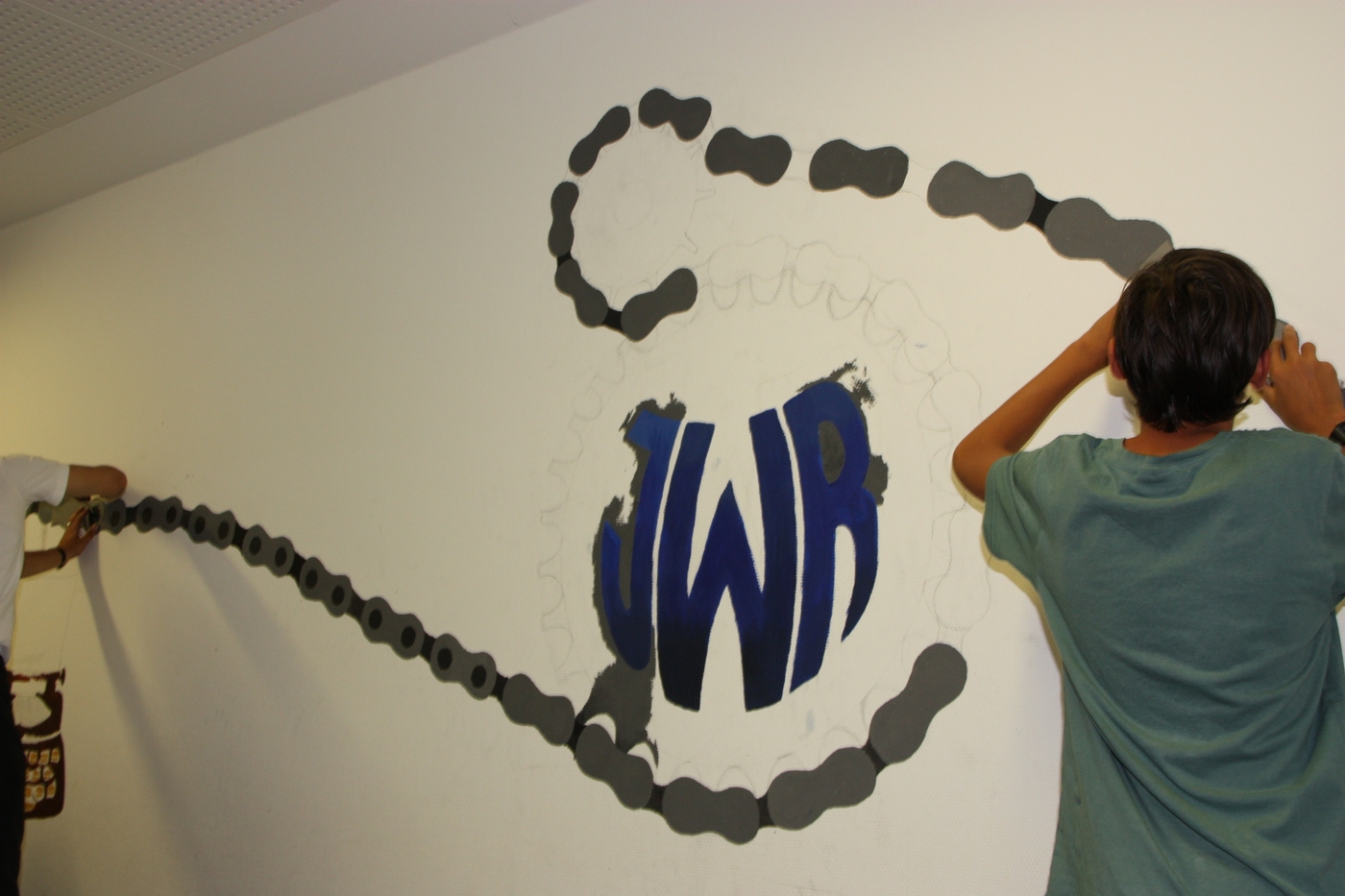 Johann Winklhofer Gemälde entsteht - 4