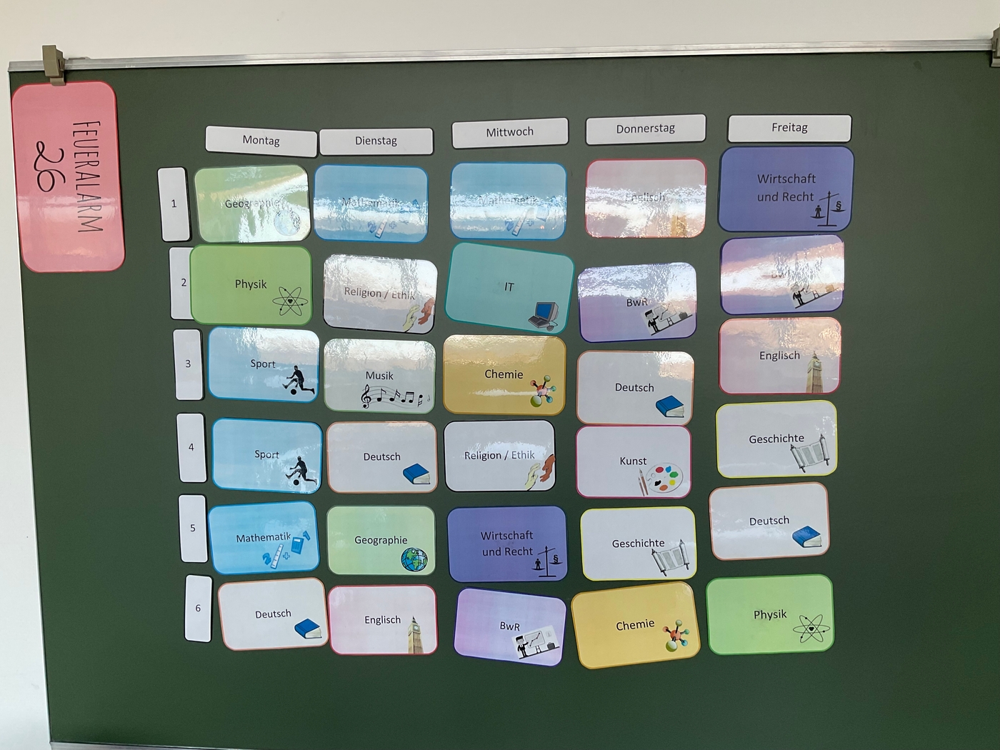 Stundenplan Beispiel