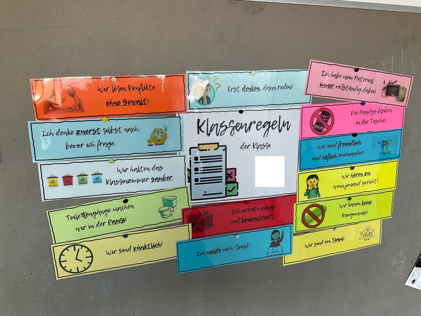 Klassenregel - Beispiel