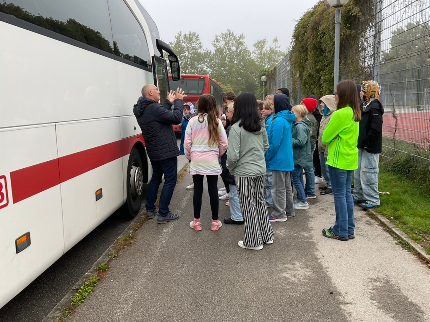 Busschulung für die 5. Klassen