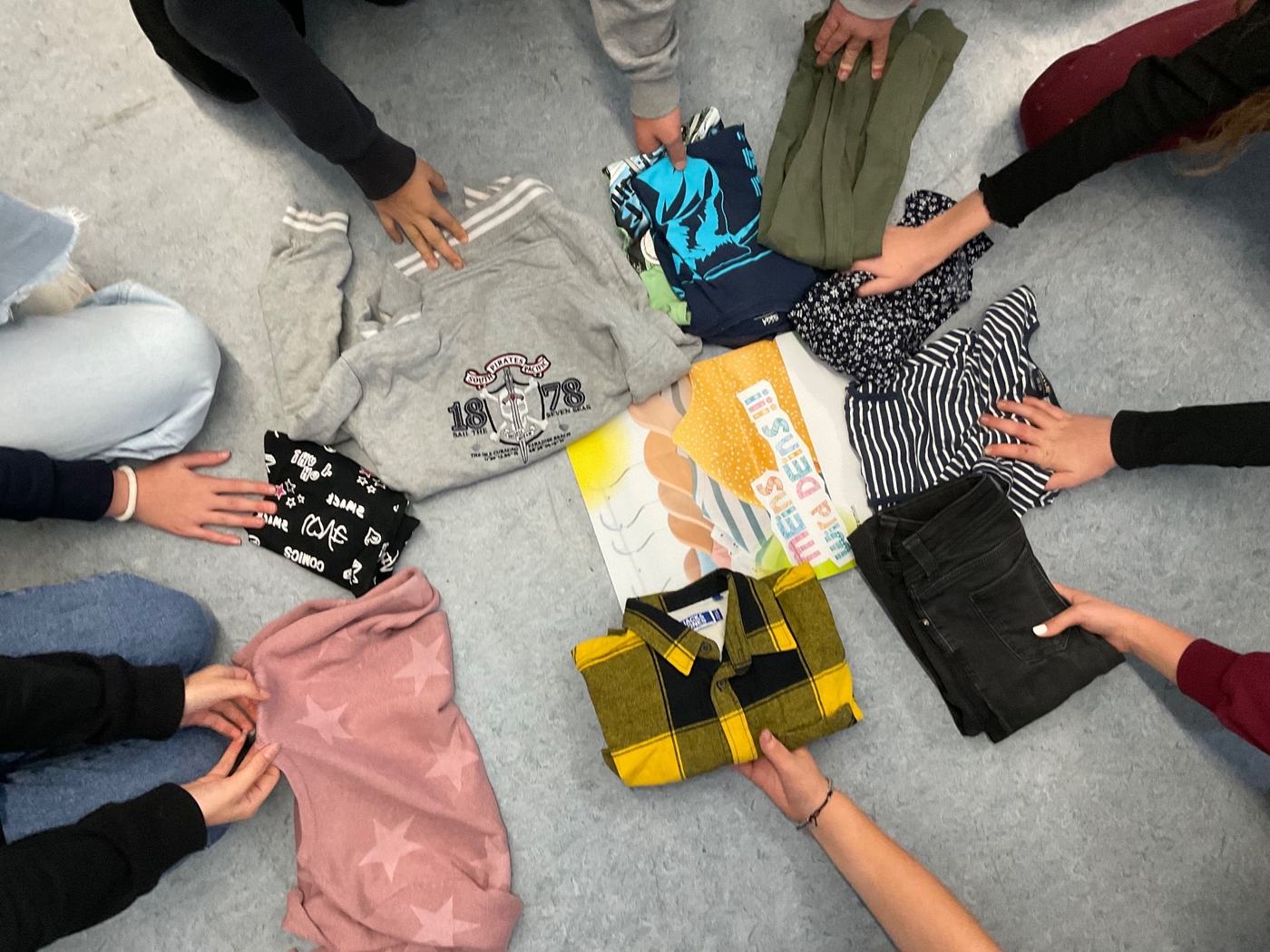 Sankt Martins Aktion der Fachschaft Religion