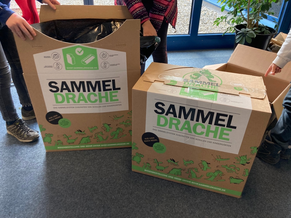 Aktion Sammeldrache an der JWR Landsberg