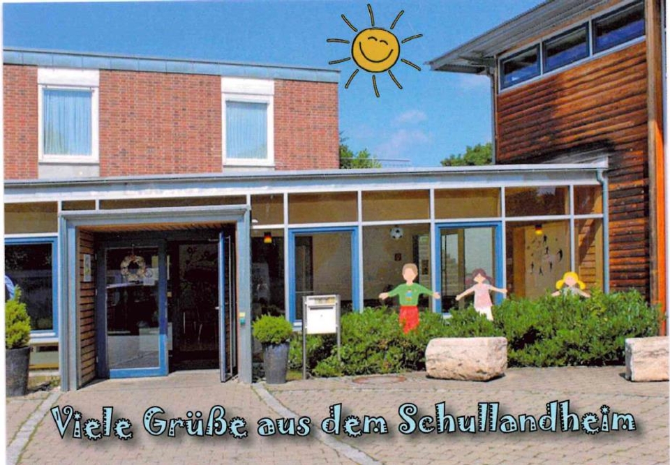 Schullandheim Bliensbach Postkarte